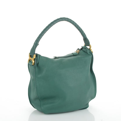 Chloe Calfskin Medium Marcie Hobo Emerald 3 of 7