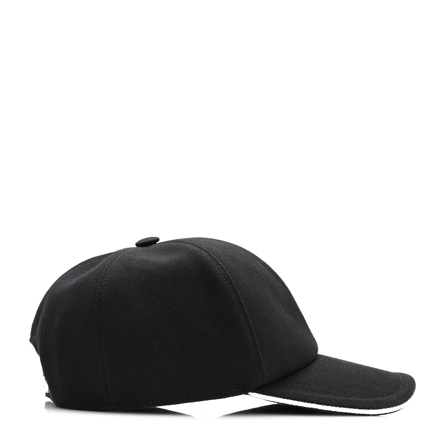 Chanel Cotton CC Cap Hat Black White 6 of 9