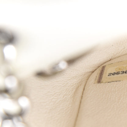 Chanel Caviar Quilted Mini Rectangular Flap White 10 of 12
