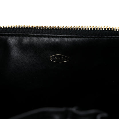 Chanel Lambskin Vanity Cosmetic Case Black 13 of 17