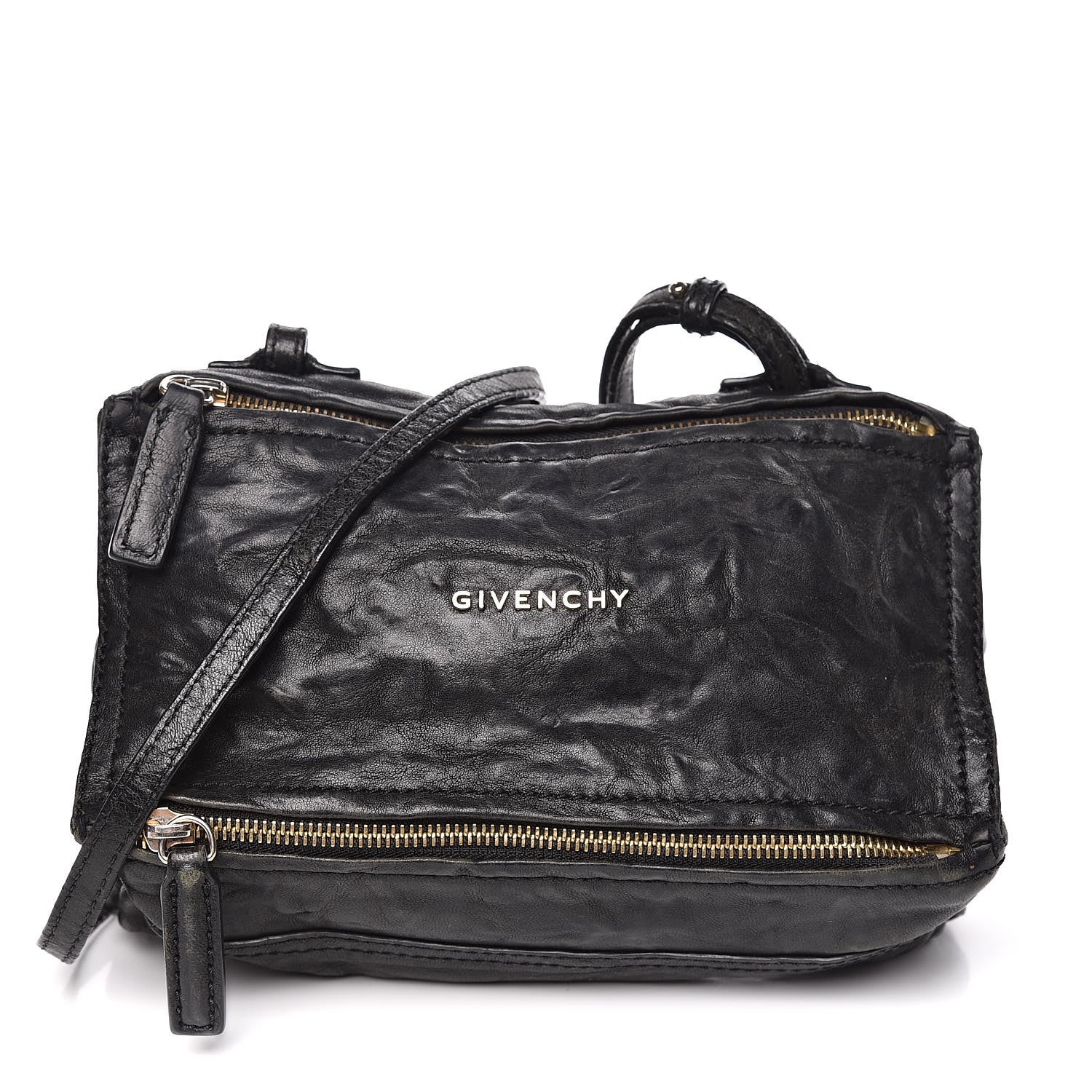 Givenchy Tumbled Sheepskin Mini Pandora Black 1 of 15