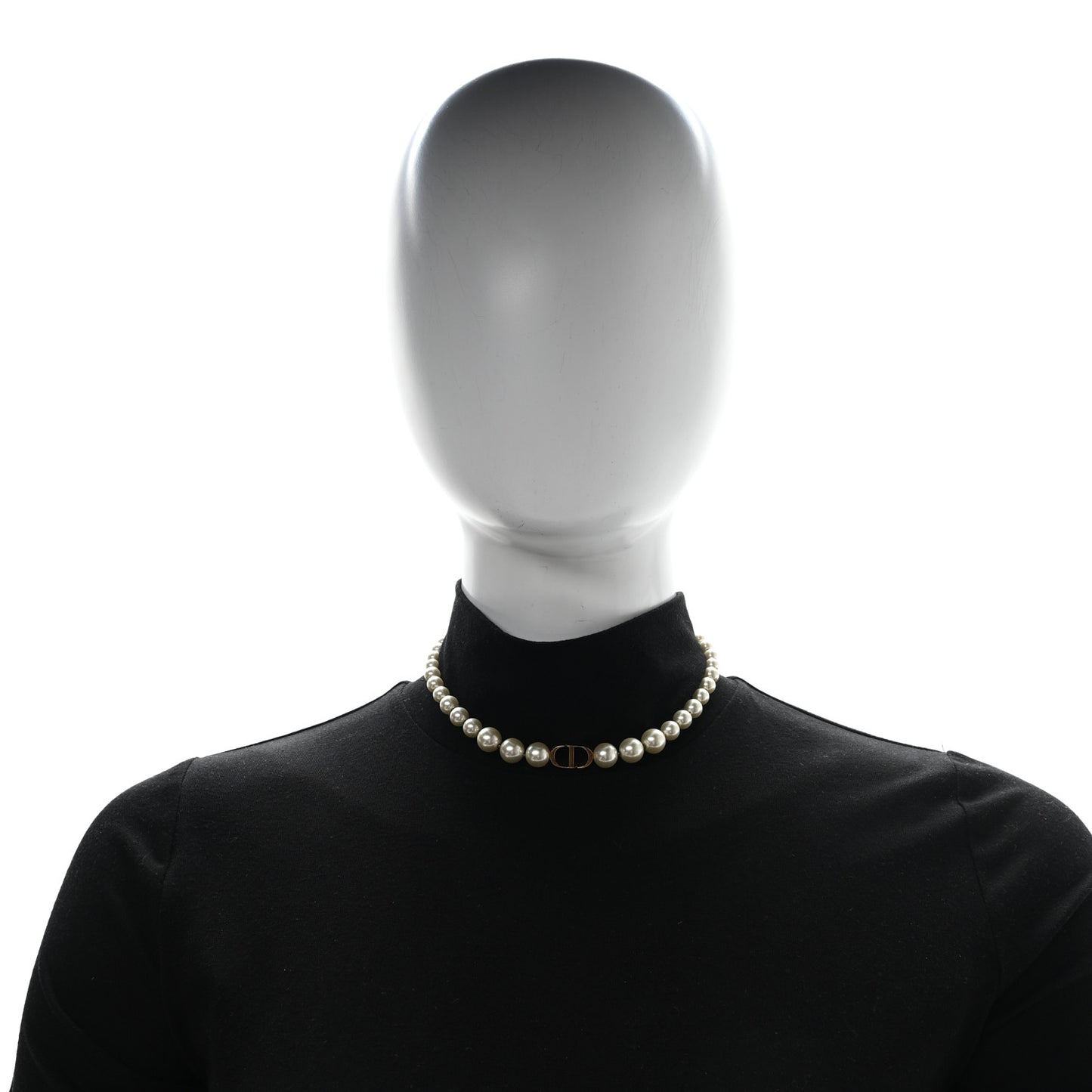 Pearl 30 Montaigne Choker Necklace Gold