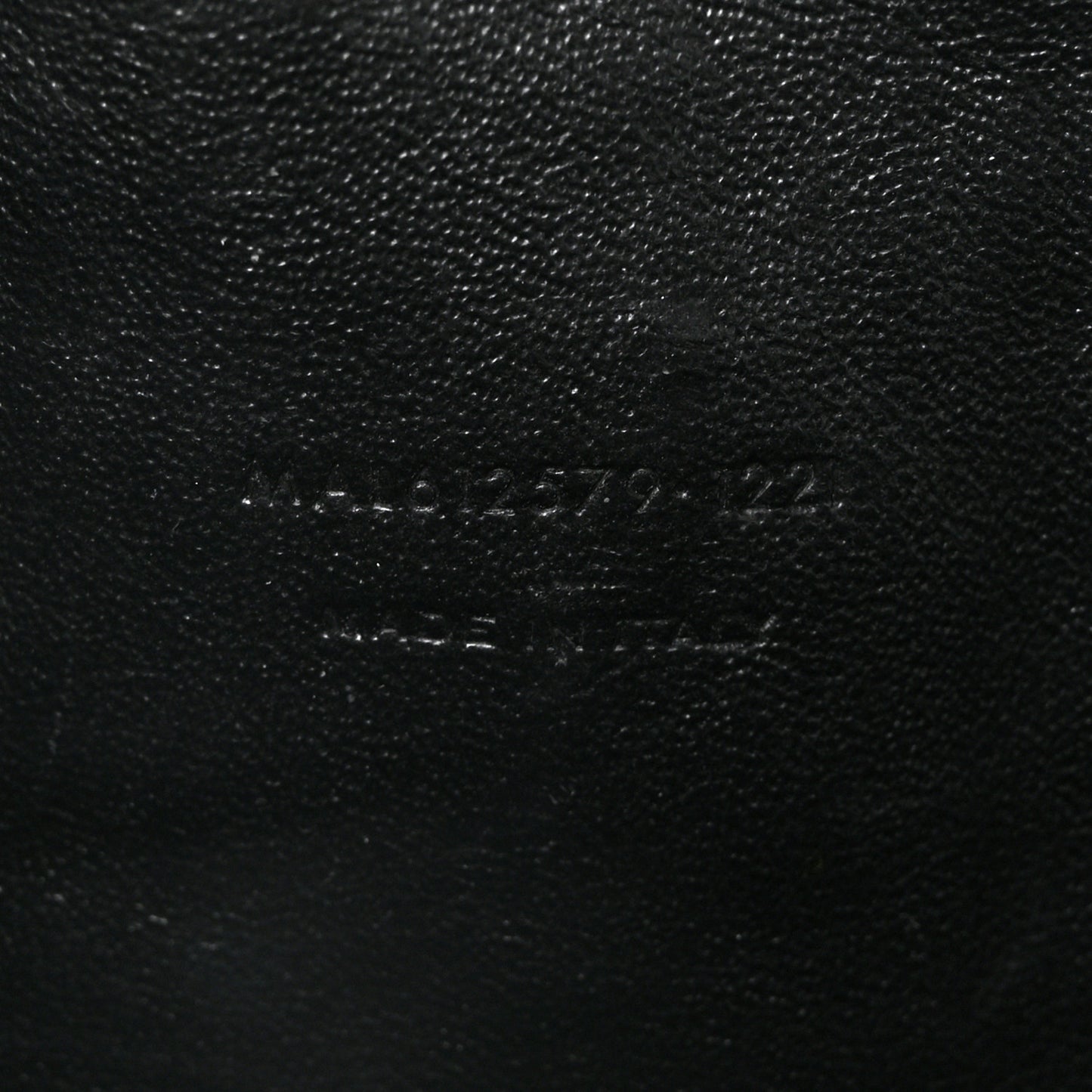 Grain De Poudre Matelasse Monogram Mini Lou Camera Bag Black