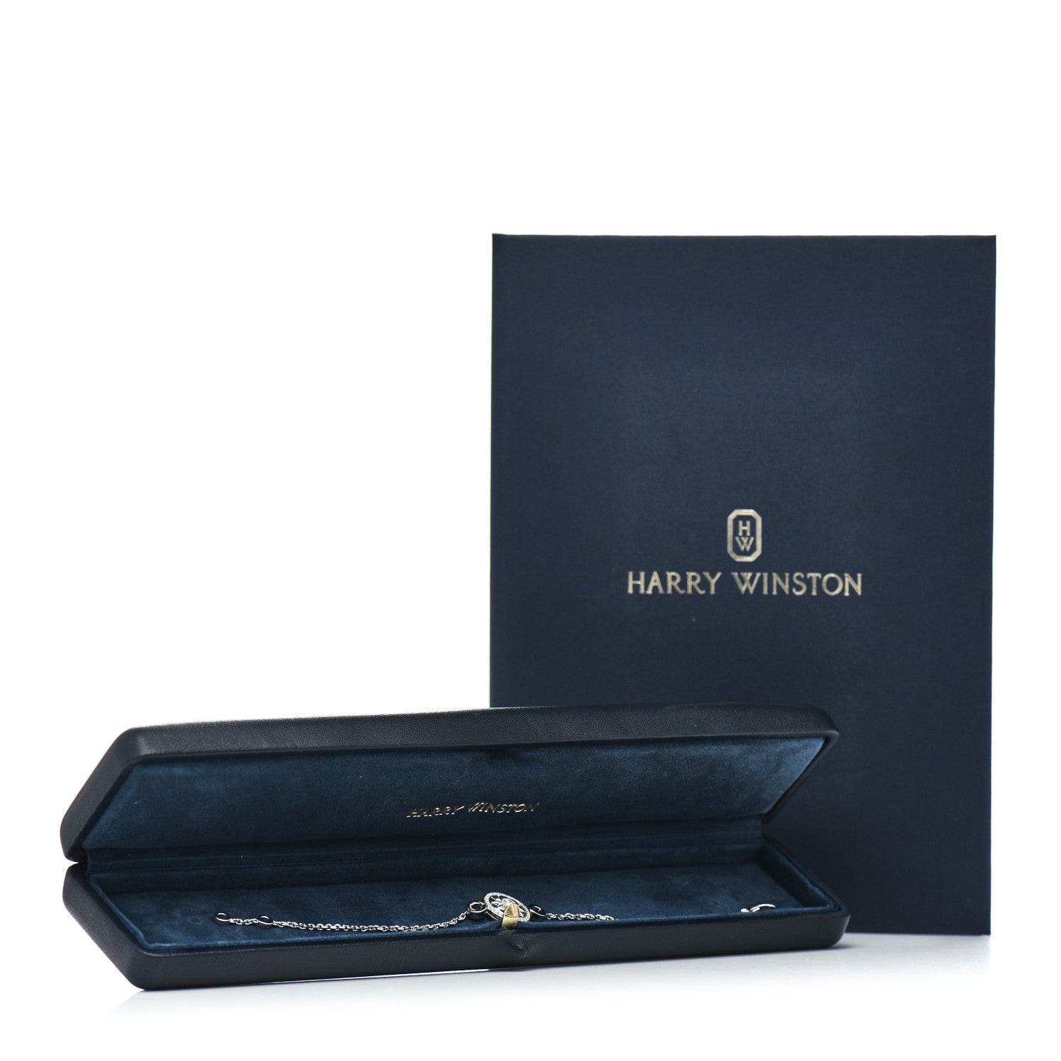 Harry Winston Platinum Diamond Gates Bracelet 5 of 5