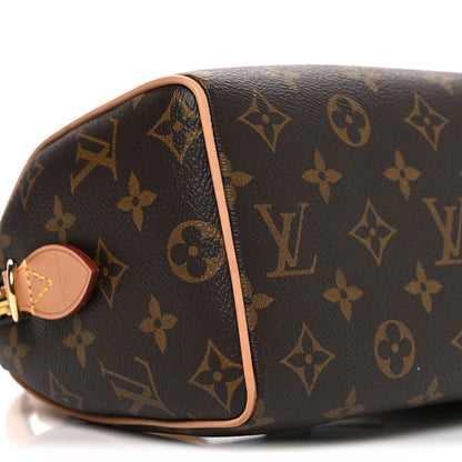 Louis Vuitton Monogram Speedy Bandouliere 20 Black 7 of 9