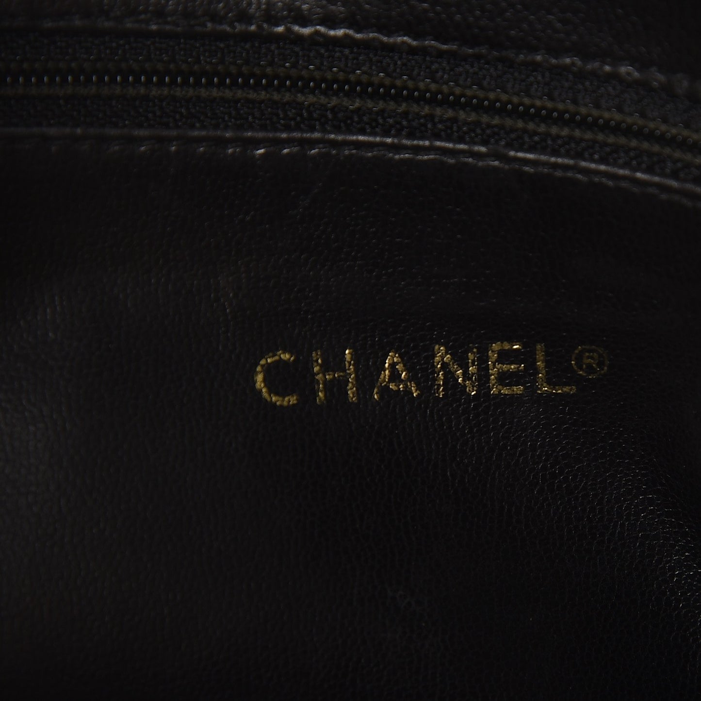 Lambskin Quilted Shoulder Bag Black