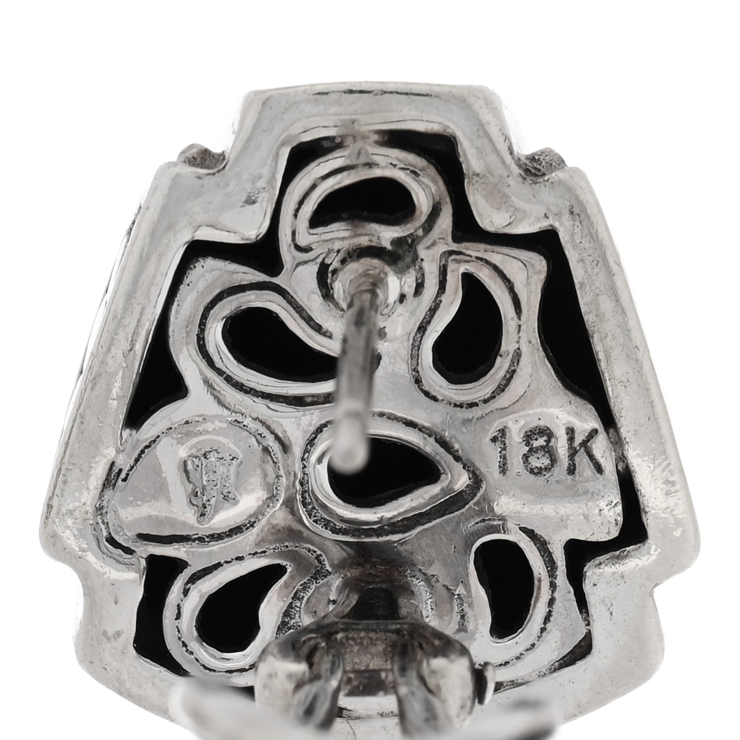 John Hardy Sterling Silver 18K Yellow Gold Dot Drop Earrings 4 of 4