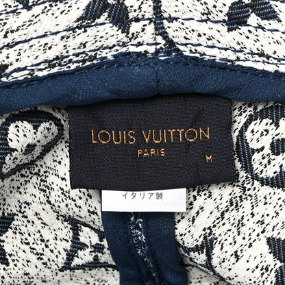 Louis Vuitton Monogram Denim Jacquard Bob Bucket Hat M Blue 8 of 8