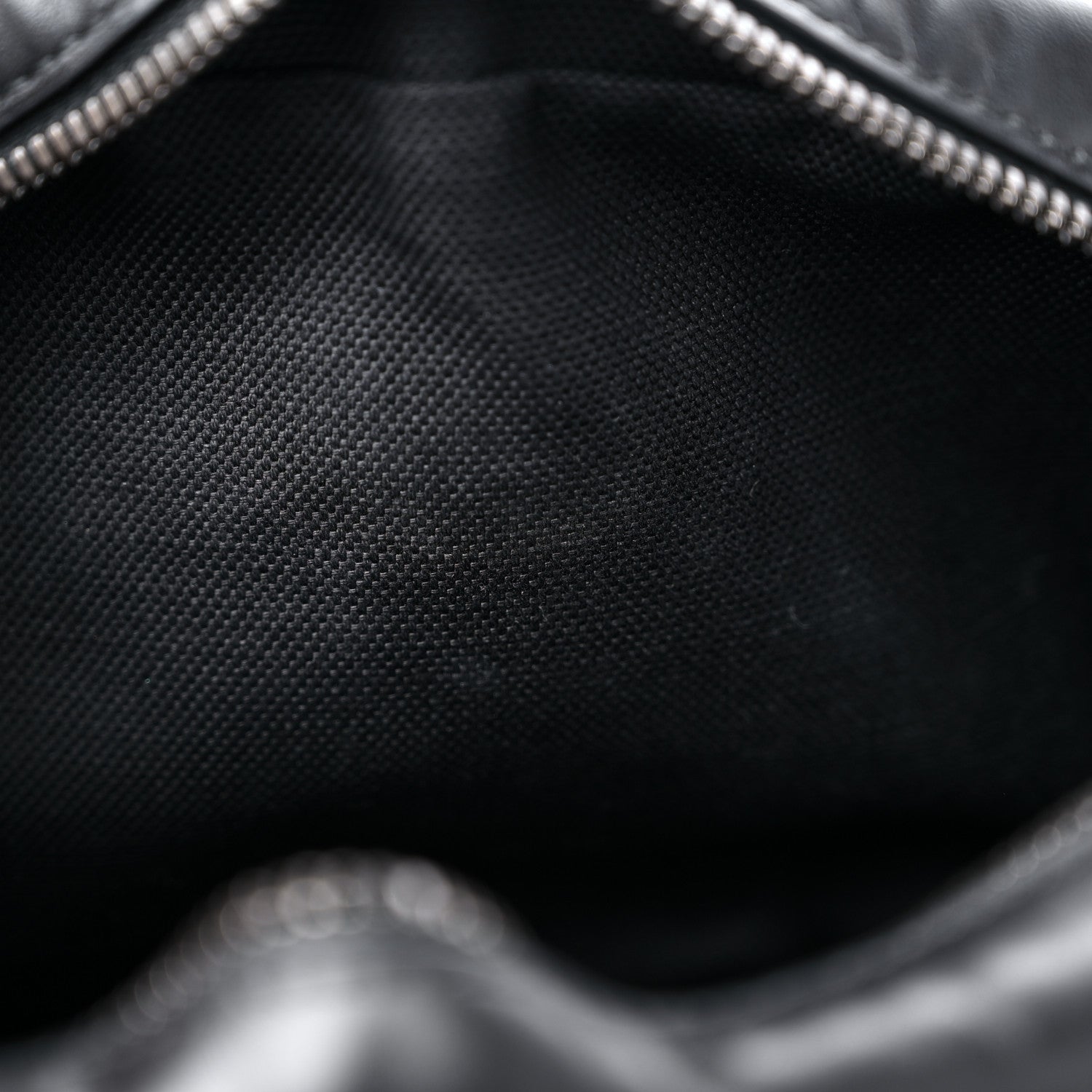 Gucci Calfskin Matelasse Monochrome Small GG Marmont Chain Shoulder Bag Black 9 of 9