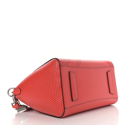 Givenchy Lambskin Perforated Small Antigona Pop Red 4 of 12