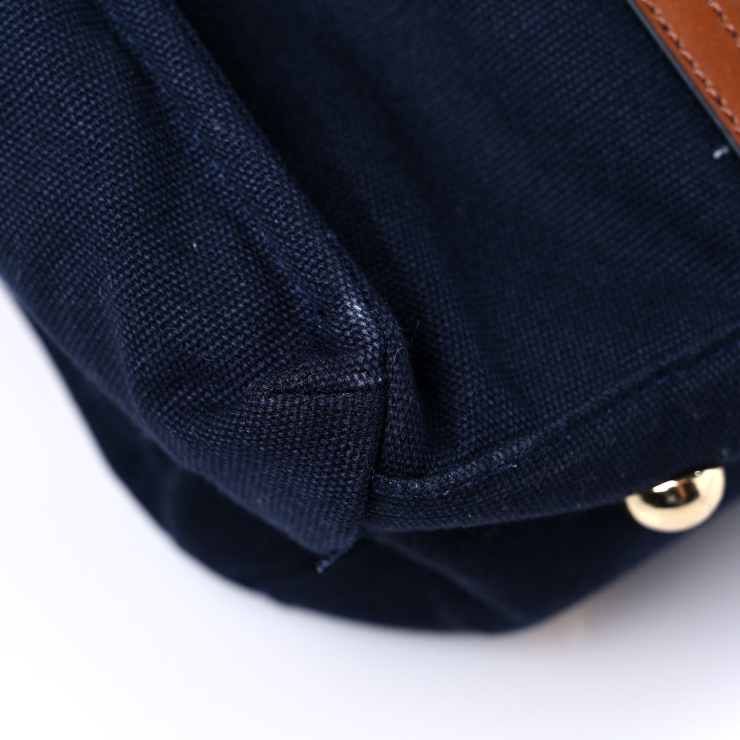 Canvas Diaper Bag Navy