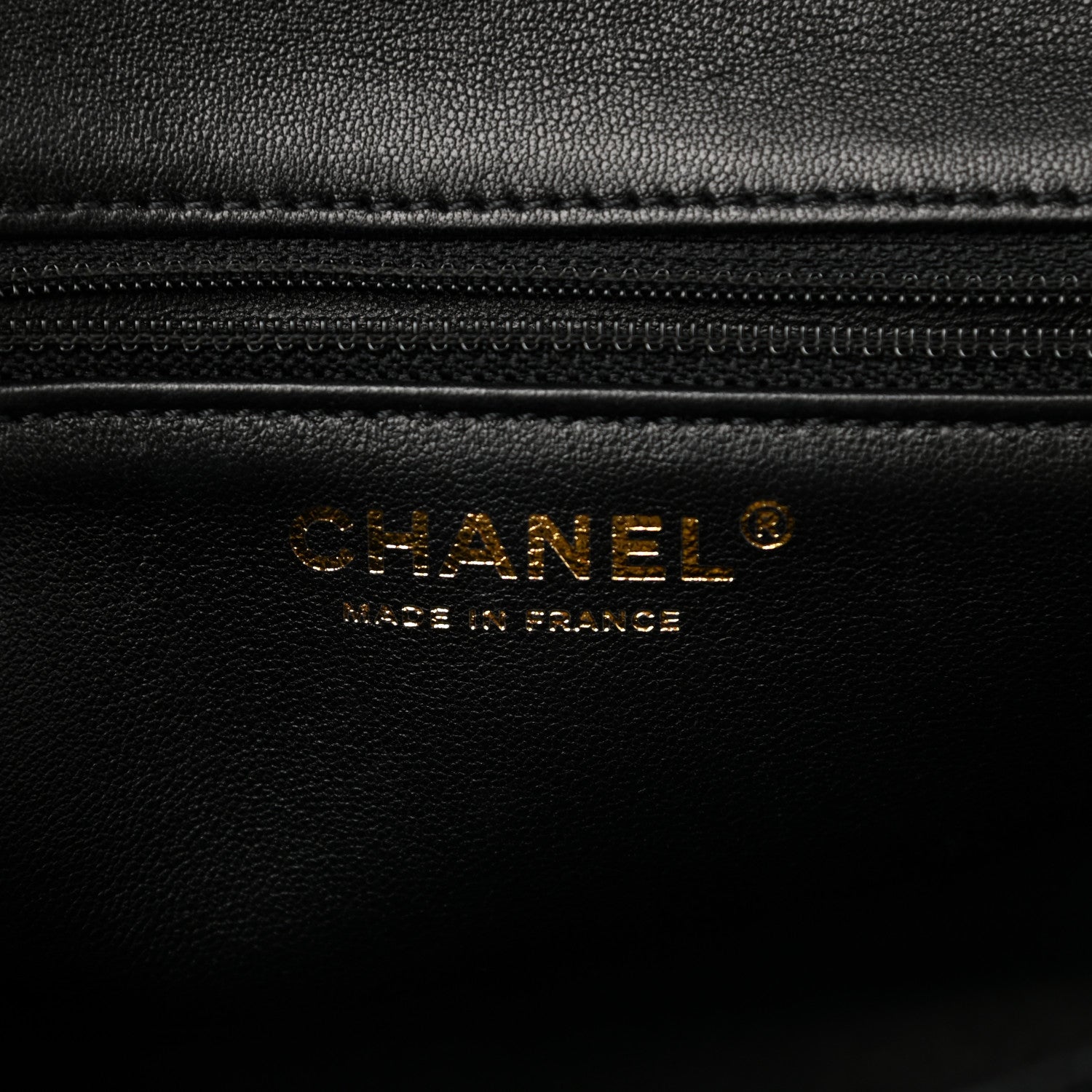 Chanel Tweed Quilted Mini Crystal CC Square Flap Black 6 of 10