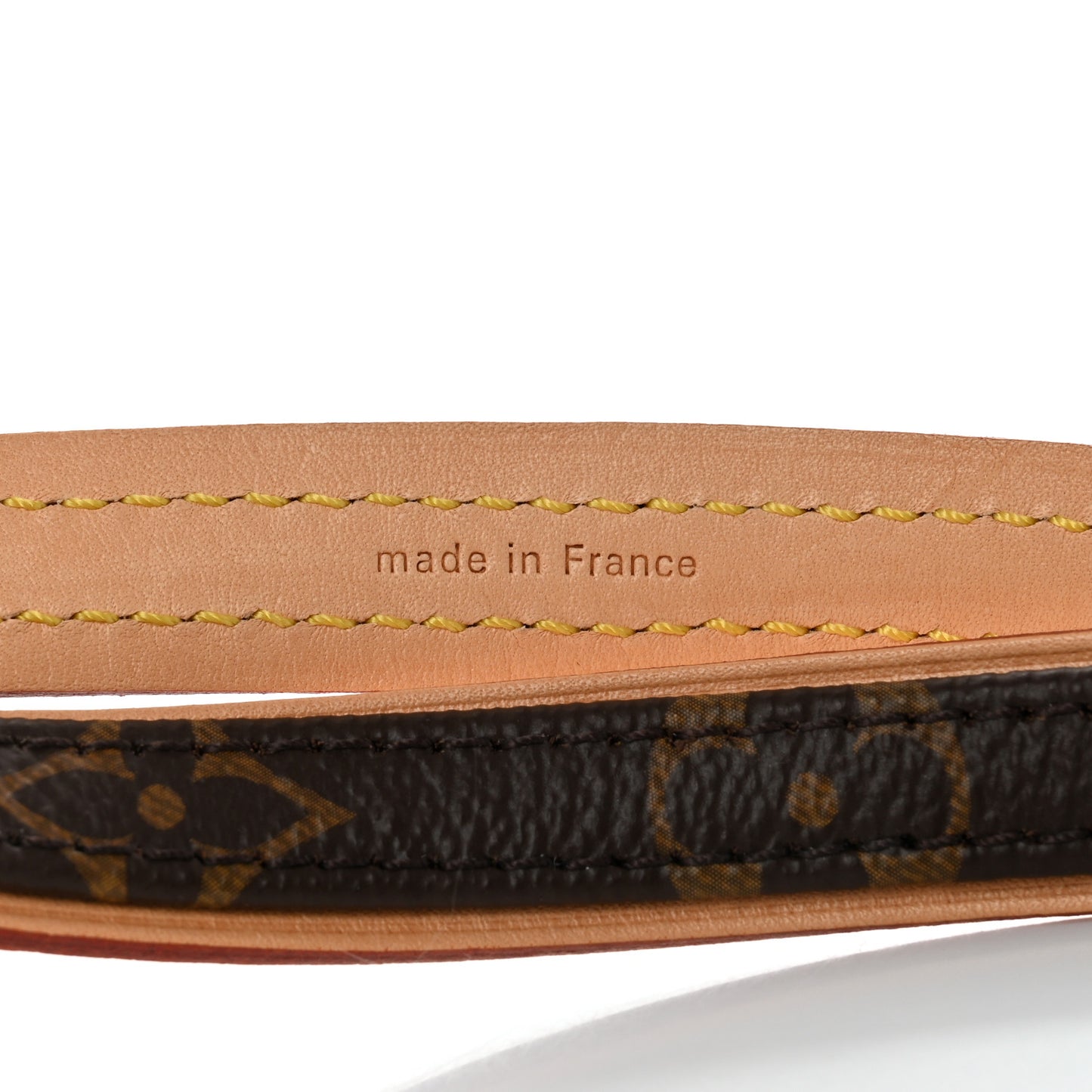 Monogram Baxter Dog Leash MM