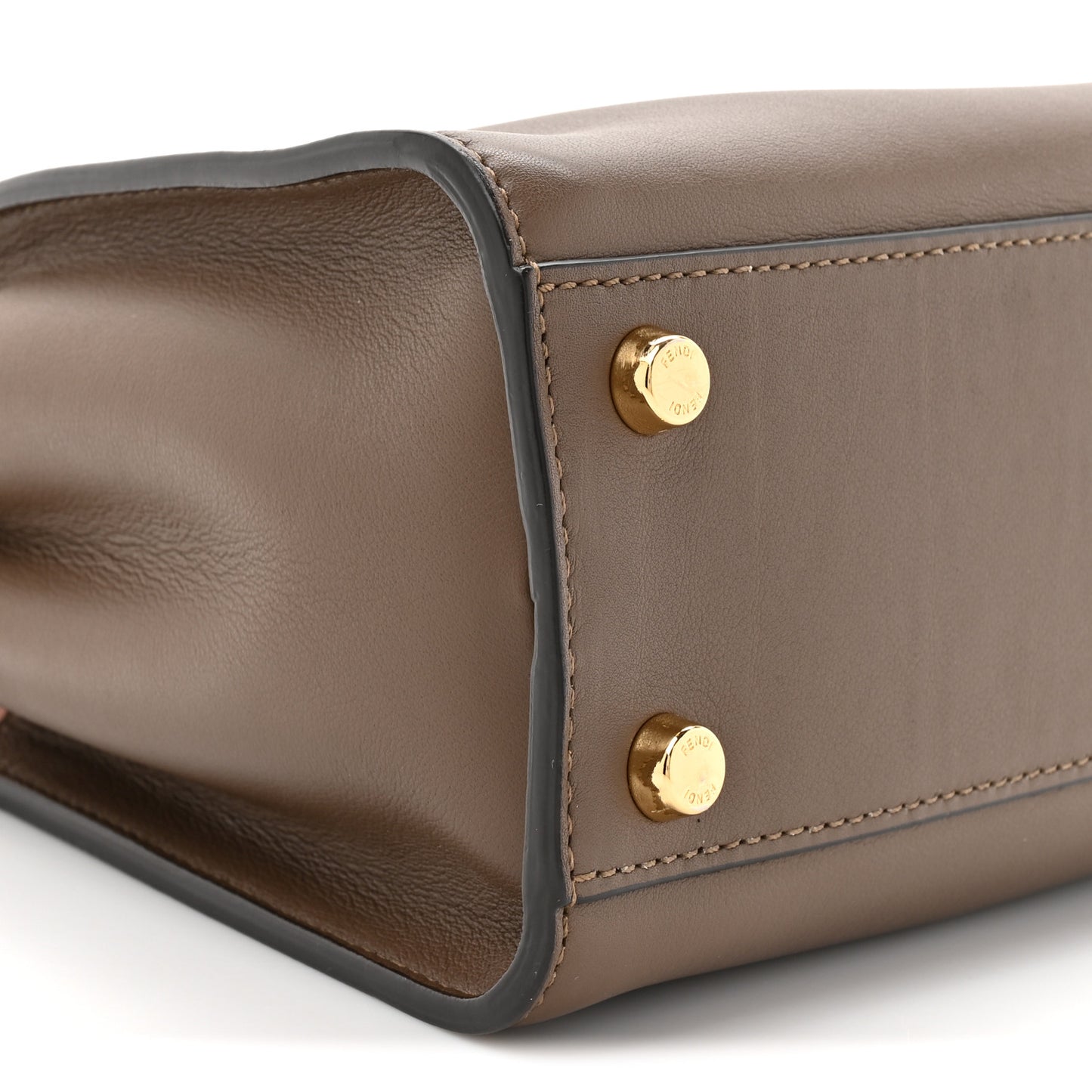 Vitello Tahiti Burro Bi-Color Medium Peekaboo Iconic Essentially Satchel Maya Camelia Confetto