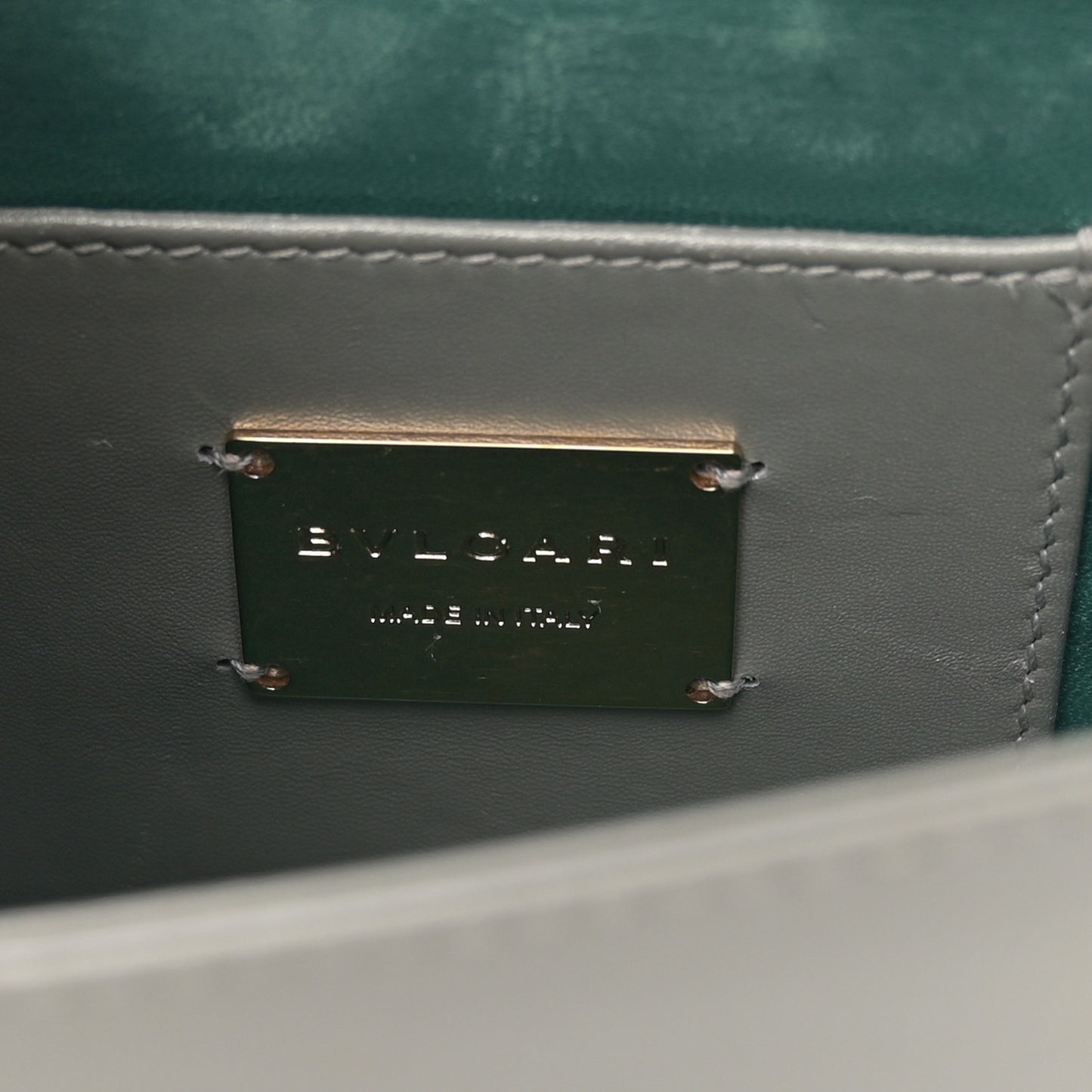 Galuchat Calfskin Serpenti Forever Crossbody Bag Grey