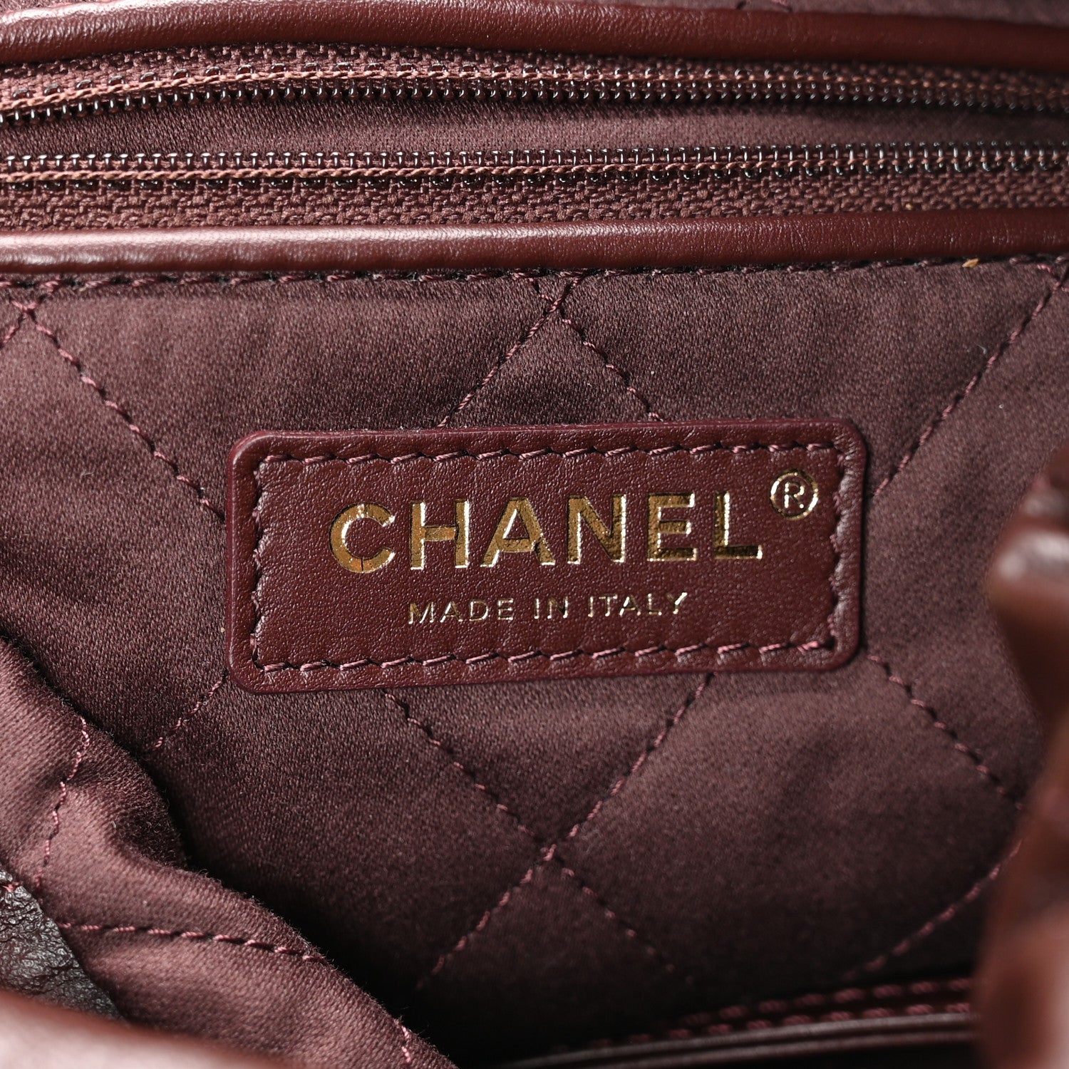 Chanel Shiny Calfskin Quilted Small Chanel 22 Dark Brown 7 of 11