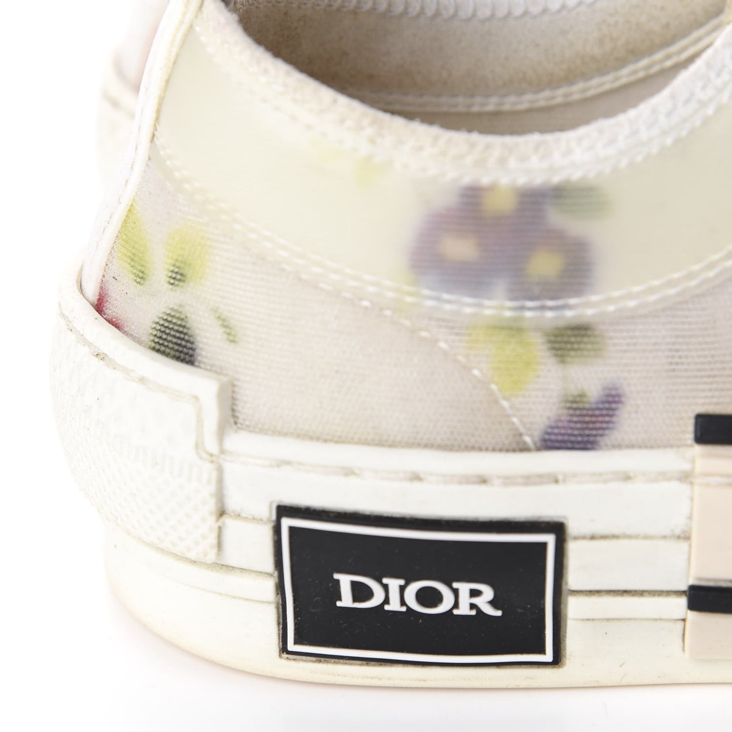 Technical Canvas Flowers B23 Low Top Sneakers 37 White
