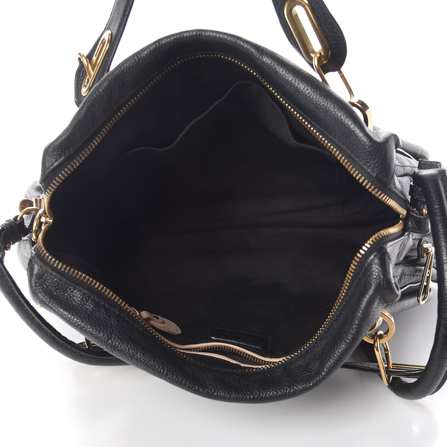 Chloe Calfskin Large Paraty Black 6 of 28