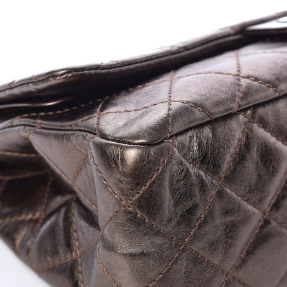 Chanel Metallic Aged Calfskin Quilted 2.55 Reissue 227 Flap Bronze 17 of 23