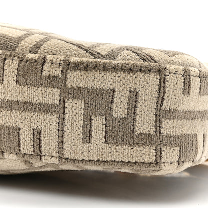 Fendi Chenille Vitello King Plexiglass FF O'Lock Swing Tortora Nuvola 8 of 10