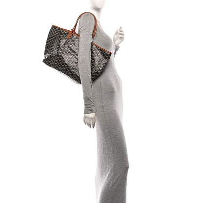 Goyard Goyardine Saint Louis PM Black Gold 2 of 11
