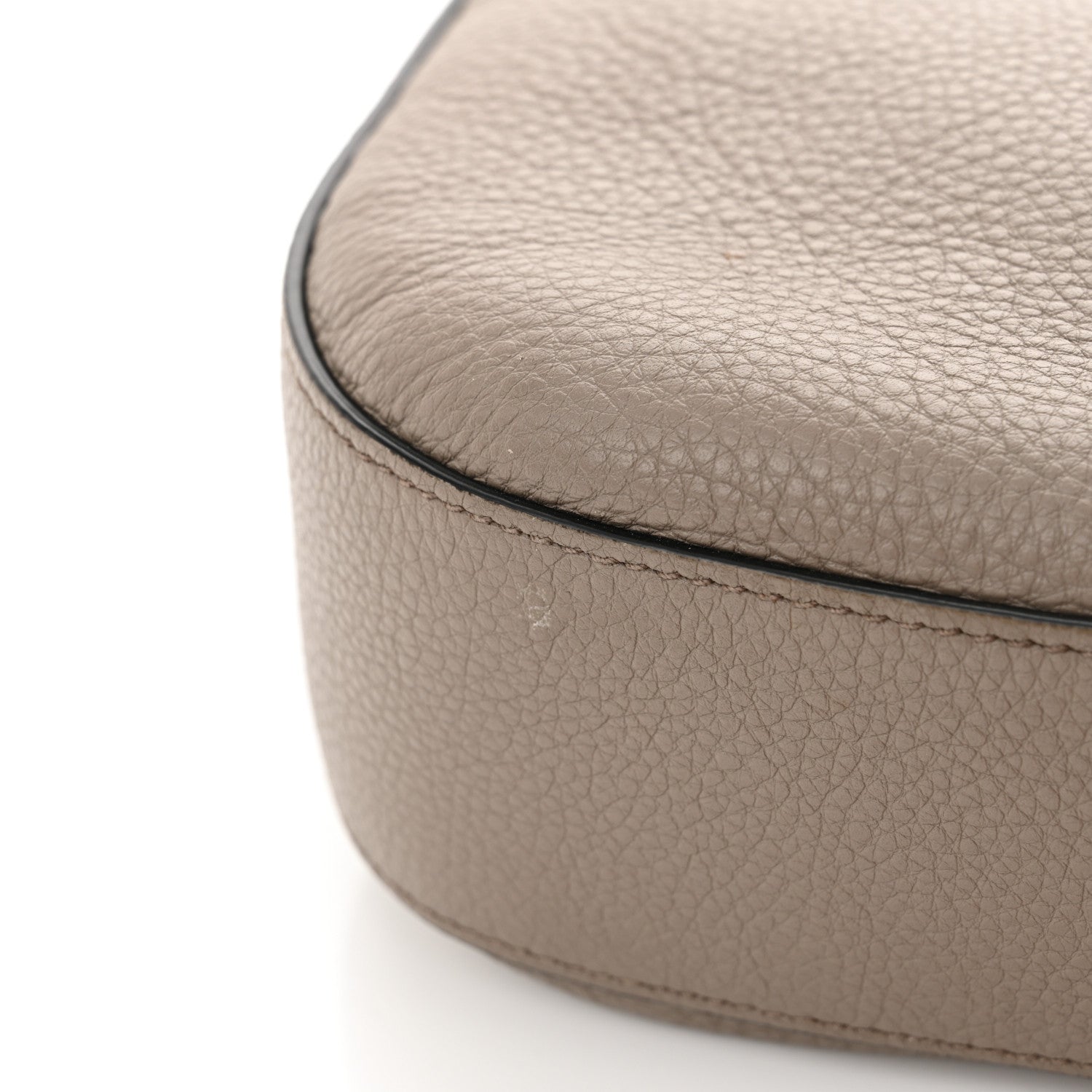 Prada Vitello Phenix Zippered Messenger Hobo Argilla 12 of 13