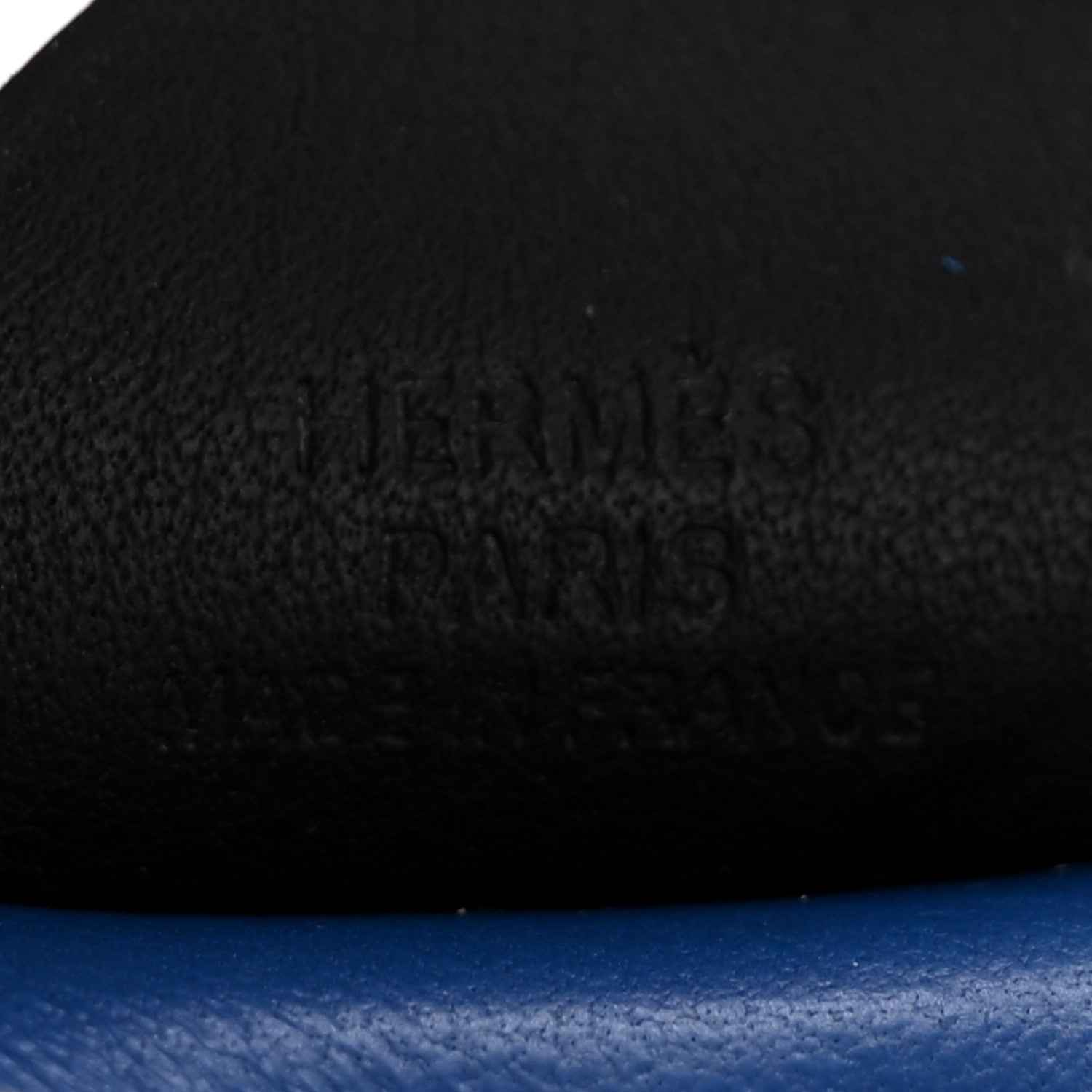 Hermes Milo Lambskin Grigri Rodeo Pegase Horse Bag Charm PM Bleu France Nata Black 3 of 5