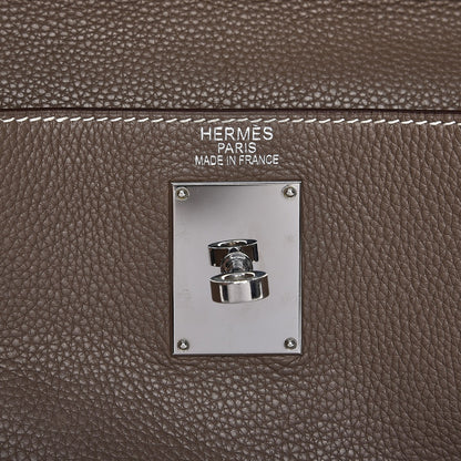Hermes Togo Shoulder Kelly 40 Etoupe 6 of 32