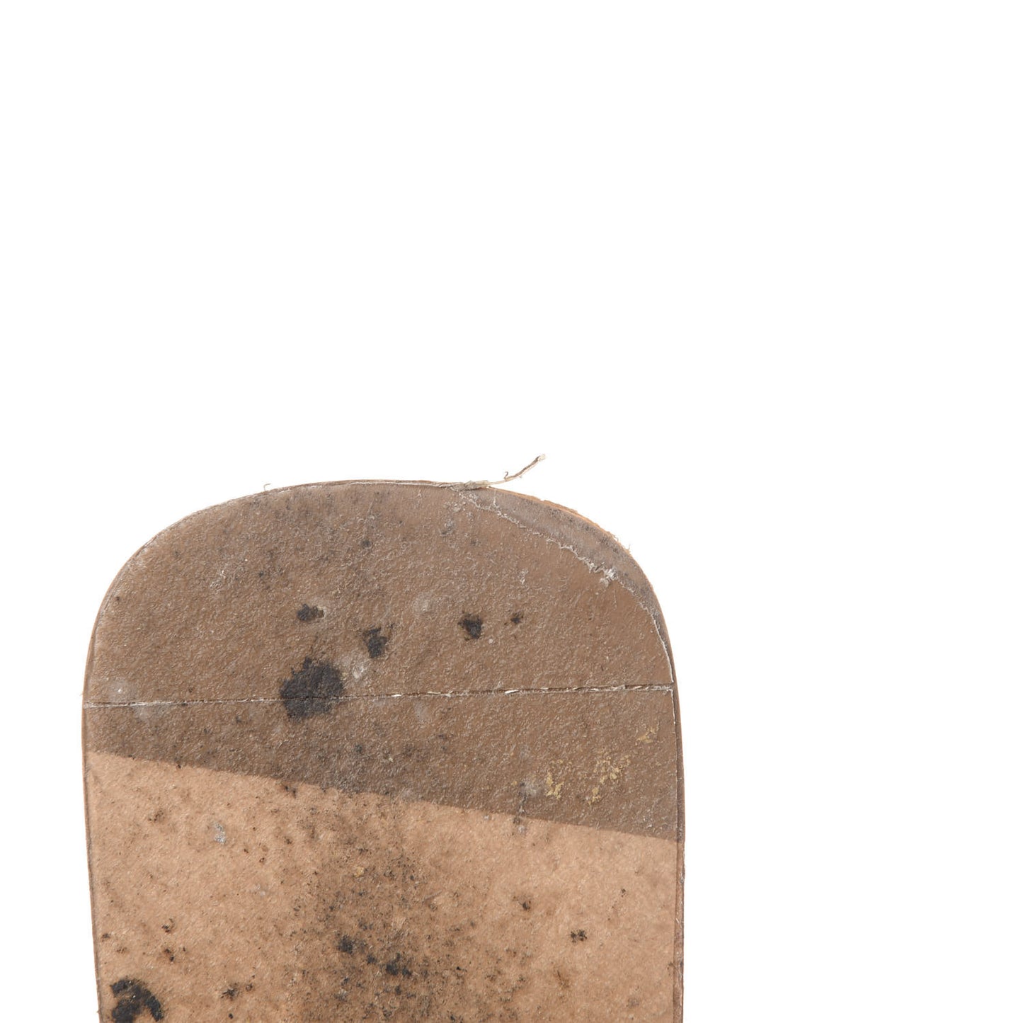 Box Calfskin Oran Sandals 38 Gold