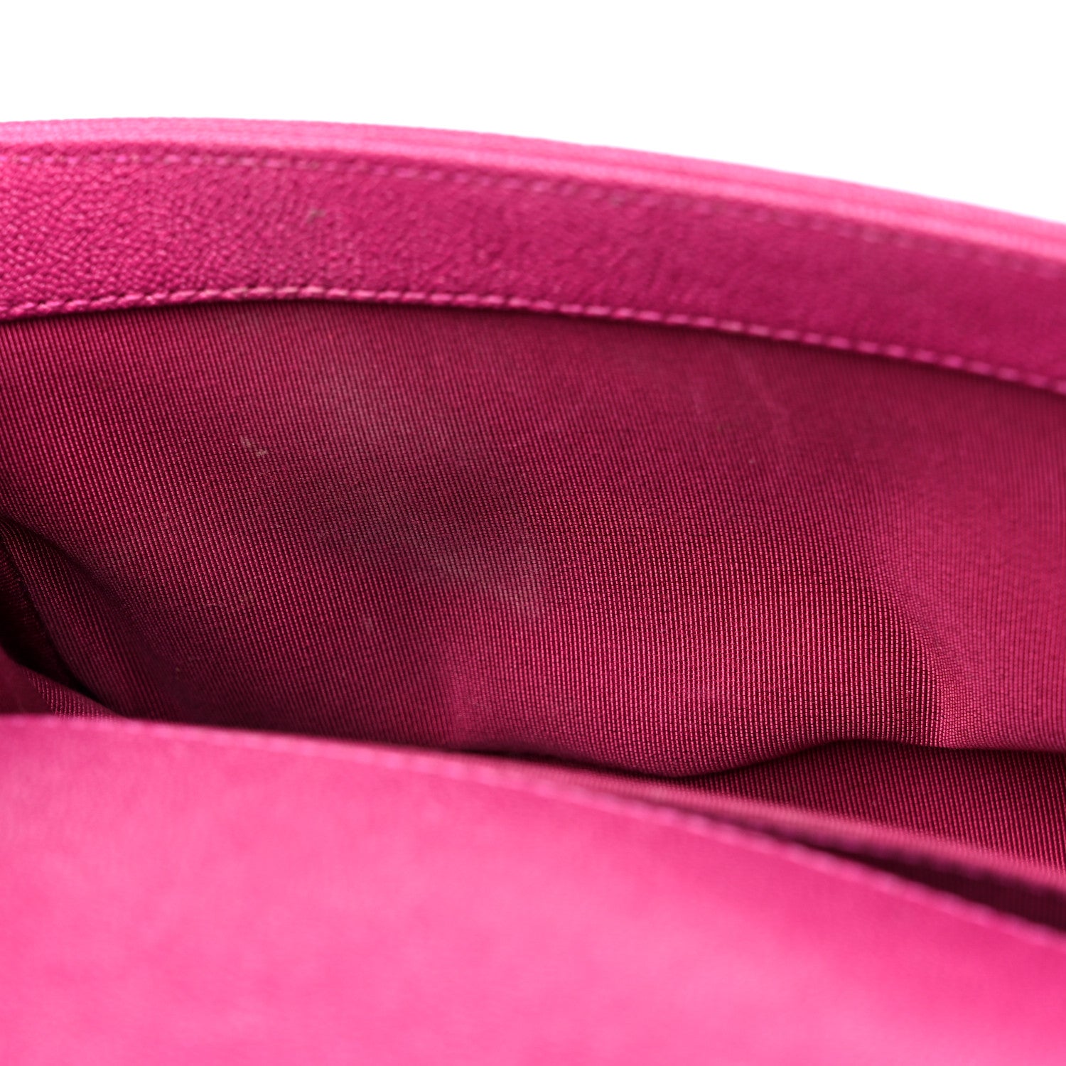 Chanel Caviar Quilted Small Boy Flap Fuchsia 10 of 11