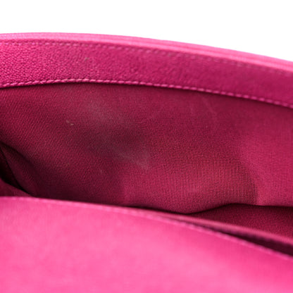 Chanel Caviar Quilted Small Boy Flap Fuchsia 10 of 11
