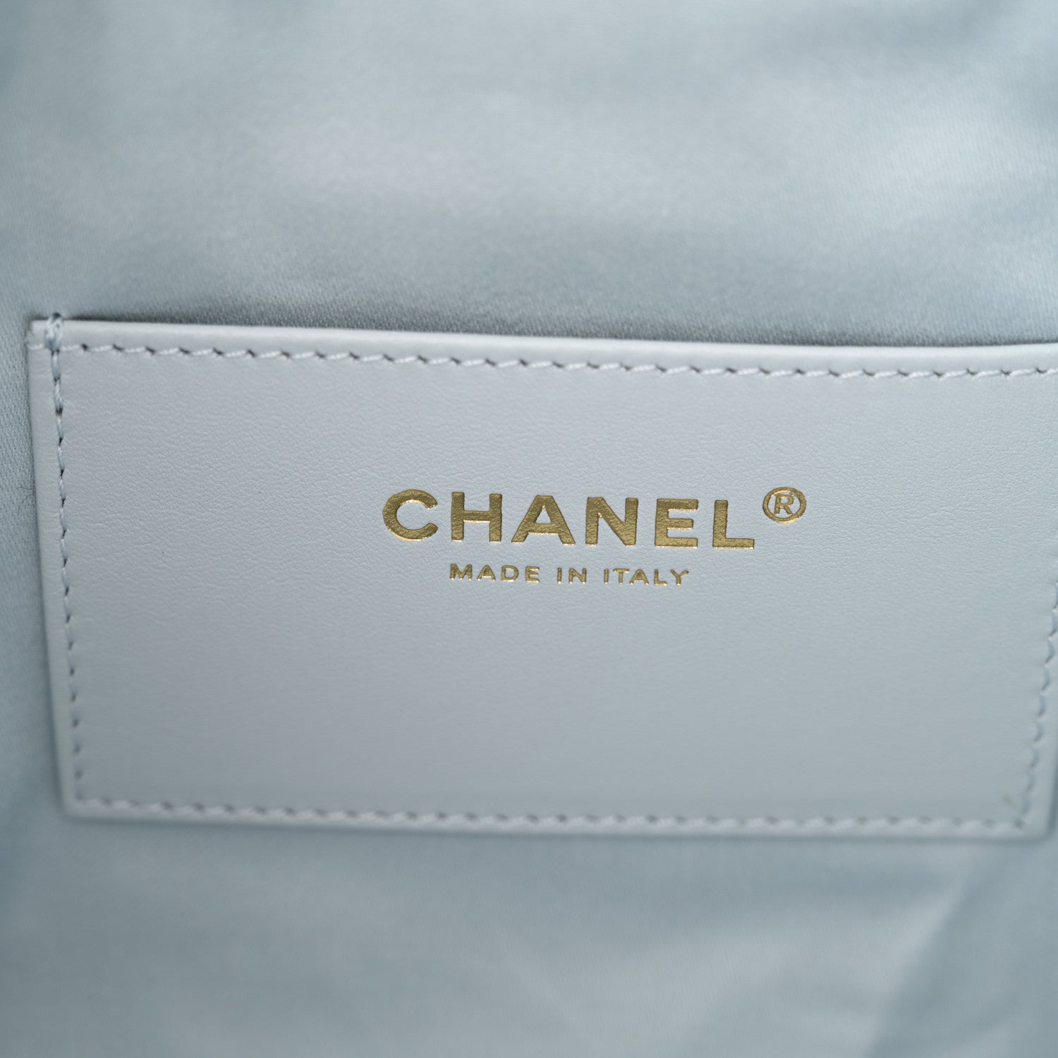 Chanel Caviar Quilted Small Chanel 25 Handbag Light Blue 6 of 11