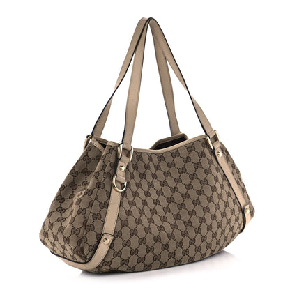 Gucci Monogram Medium Abbey Shoulder Bag Off White 3 of 14