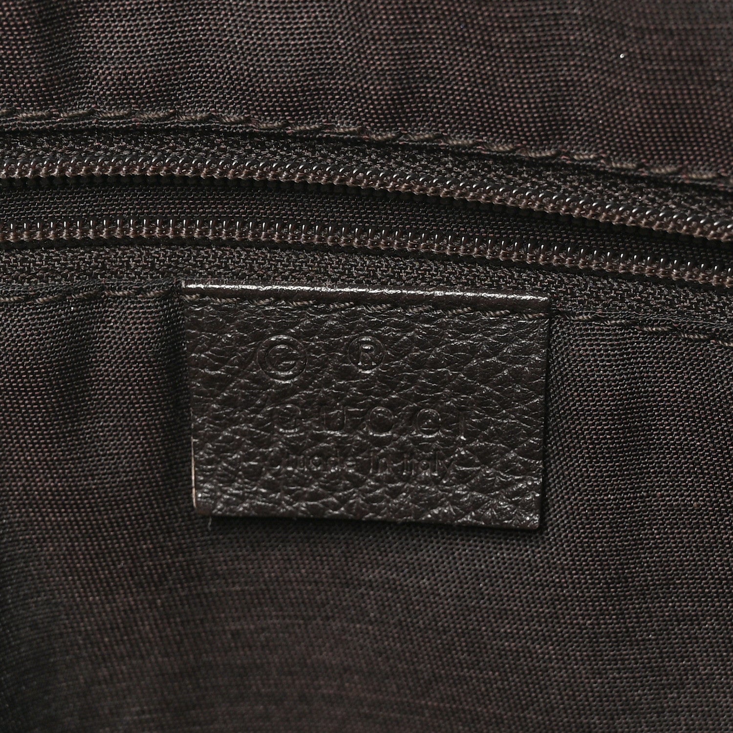 Gucci Crystal Monogram Medium Princy Tote Dark Brown 7 of 11