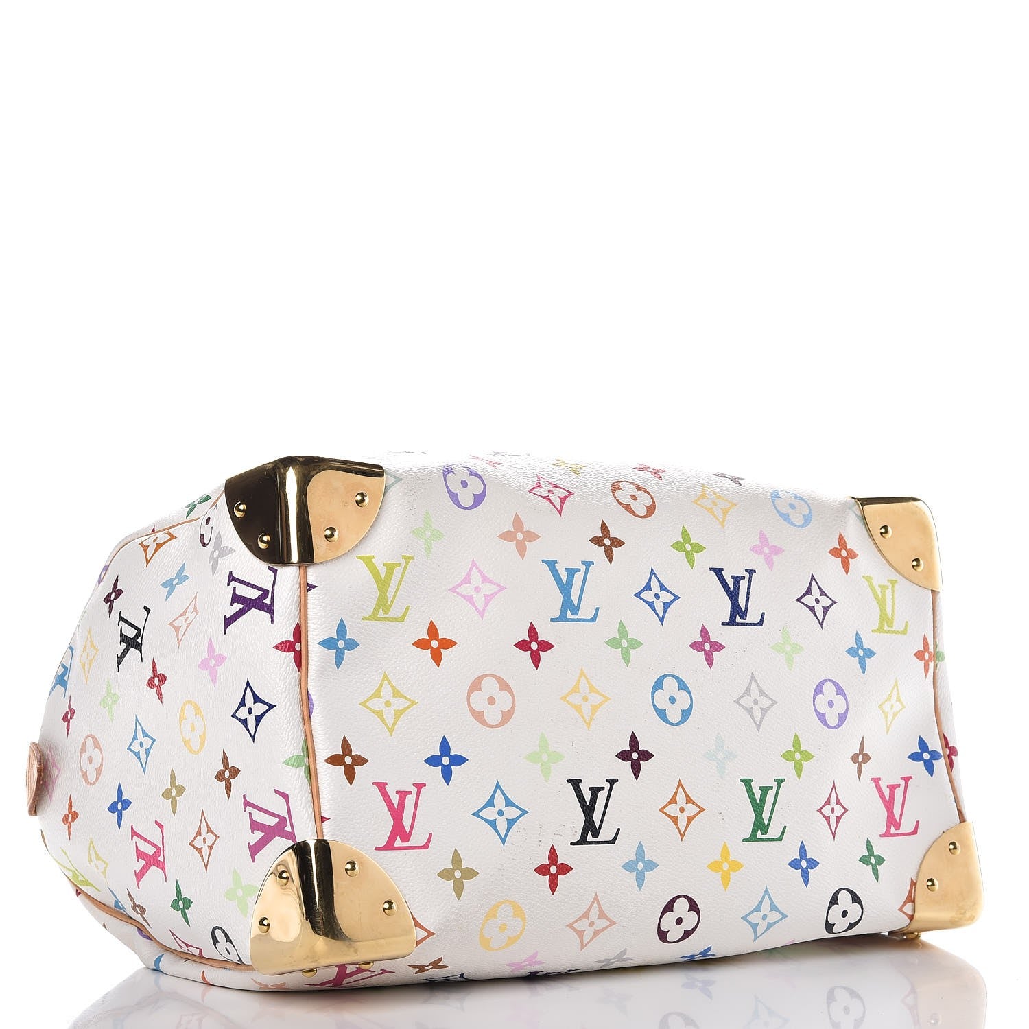 Louis Vuitton Monogram Multicolor Speedy 30 White 4 of 12