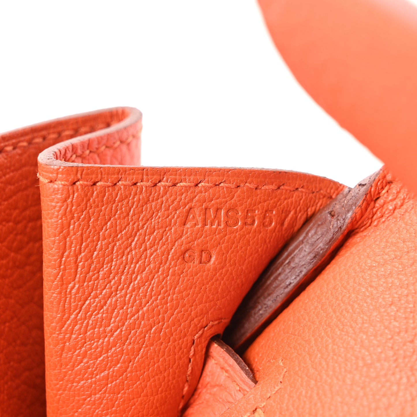 Togo Birkin 35 Orange
