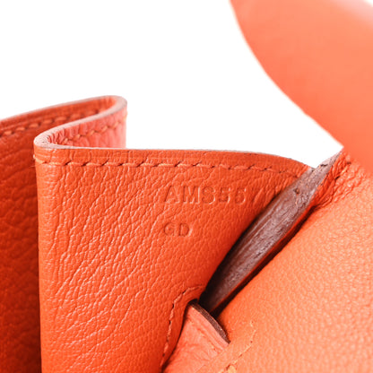 Hermes Togo Birkin 35 Orange 7 of 10