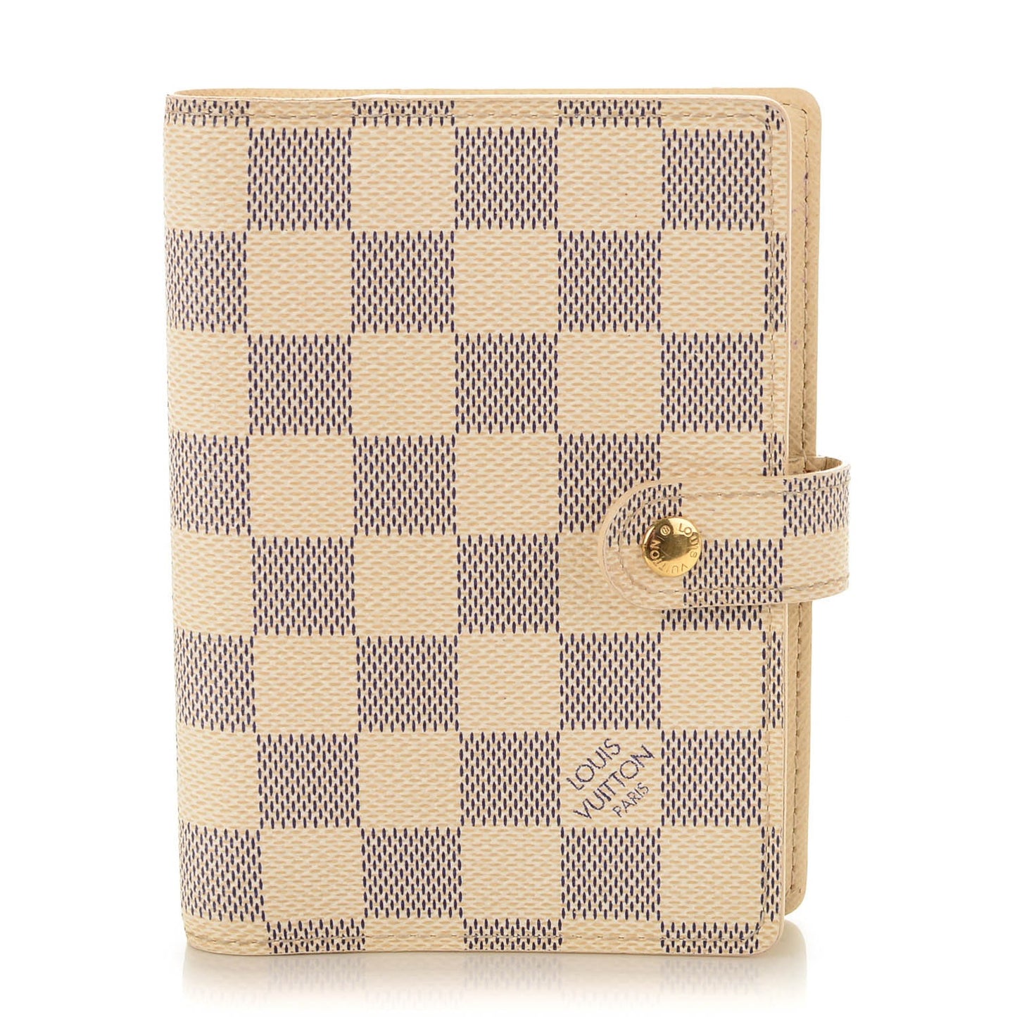 Damier Azur Small Ring Agenda Cover
