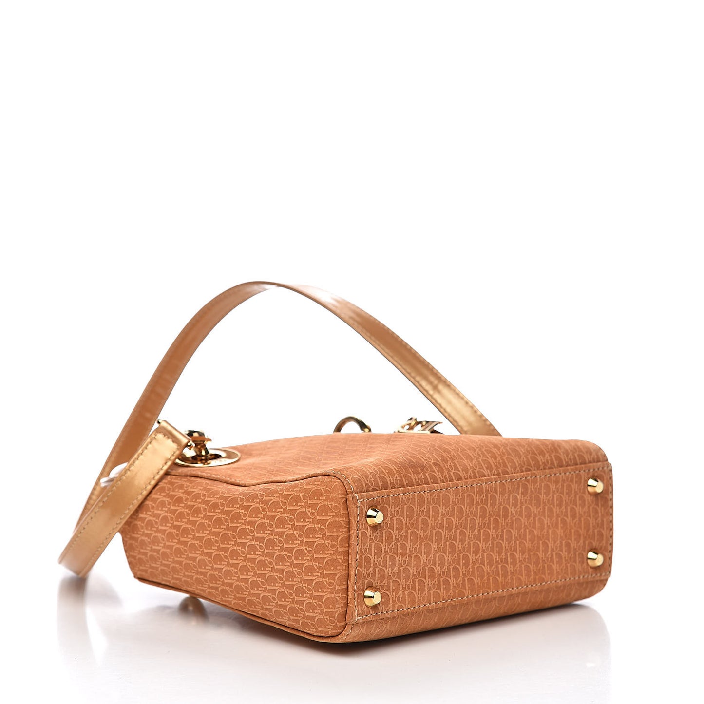 Nylon Diorissimo Mini Lady Dior Beige