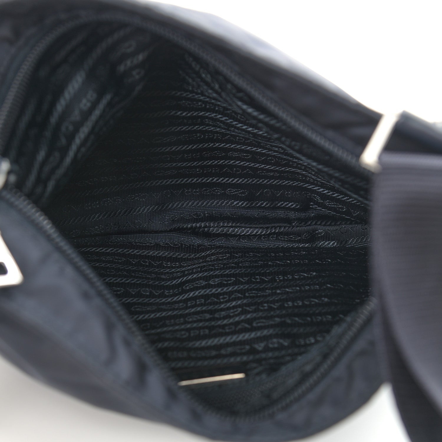 Prada Tessuto Nylon Vela Messenger Bag Bleu 5 of 10