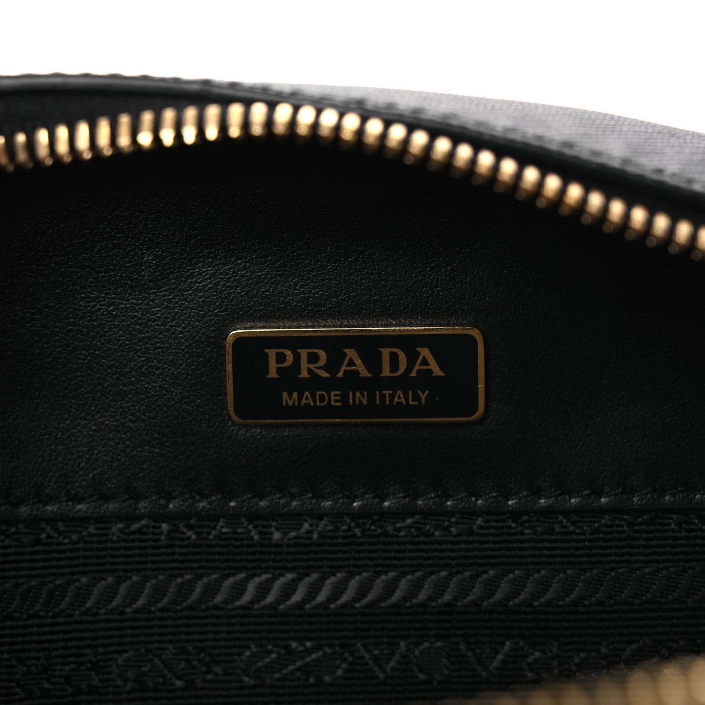 Saffiano Lux Odette Belt Bag Black