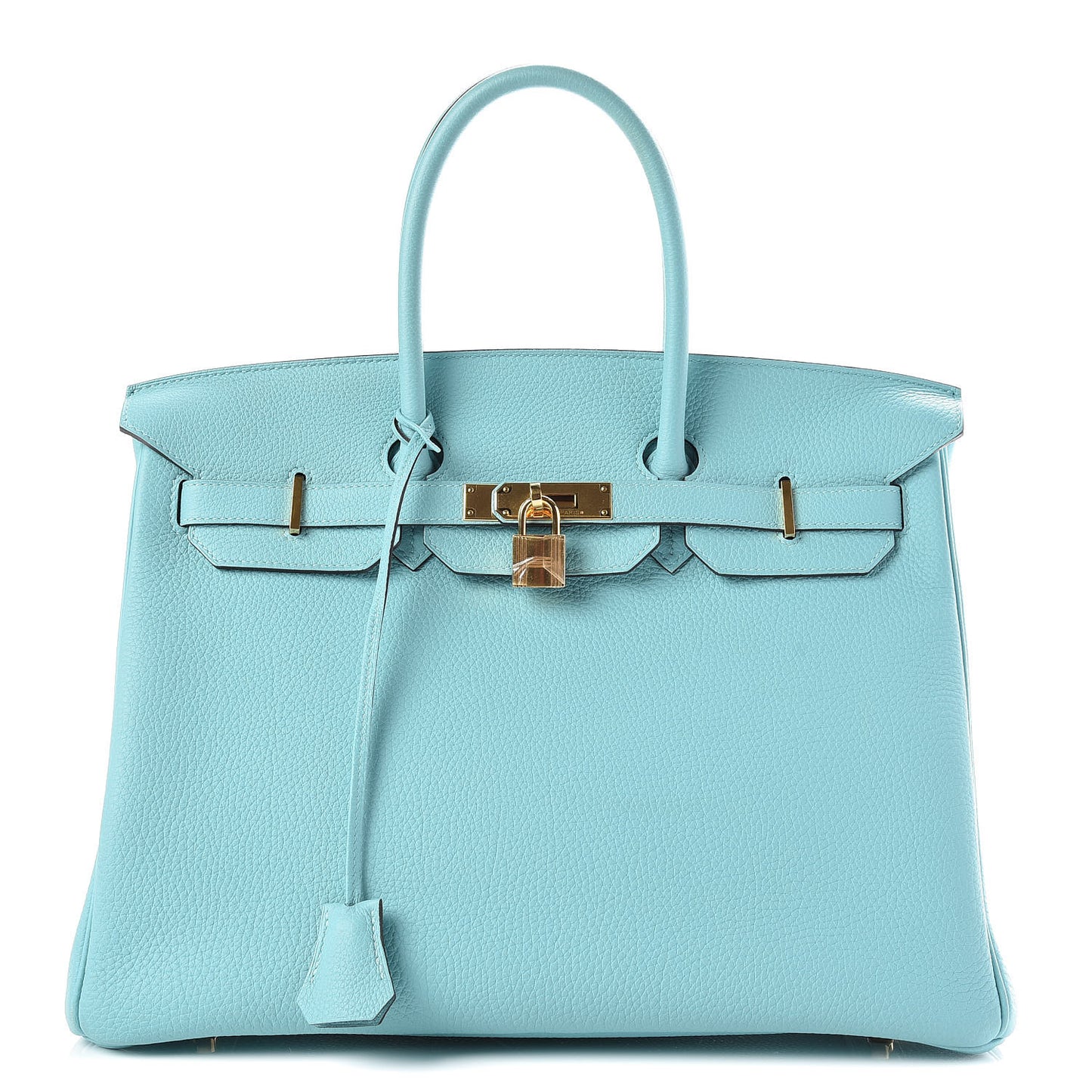 Togo Birkin 35 Bleu Atoll