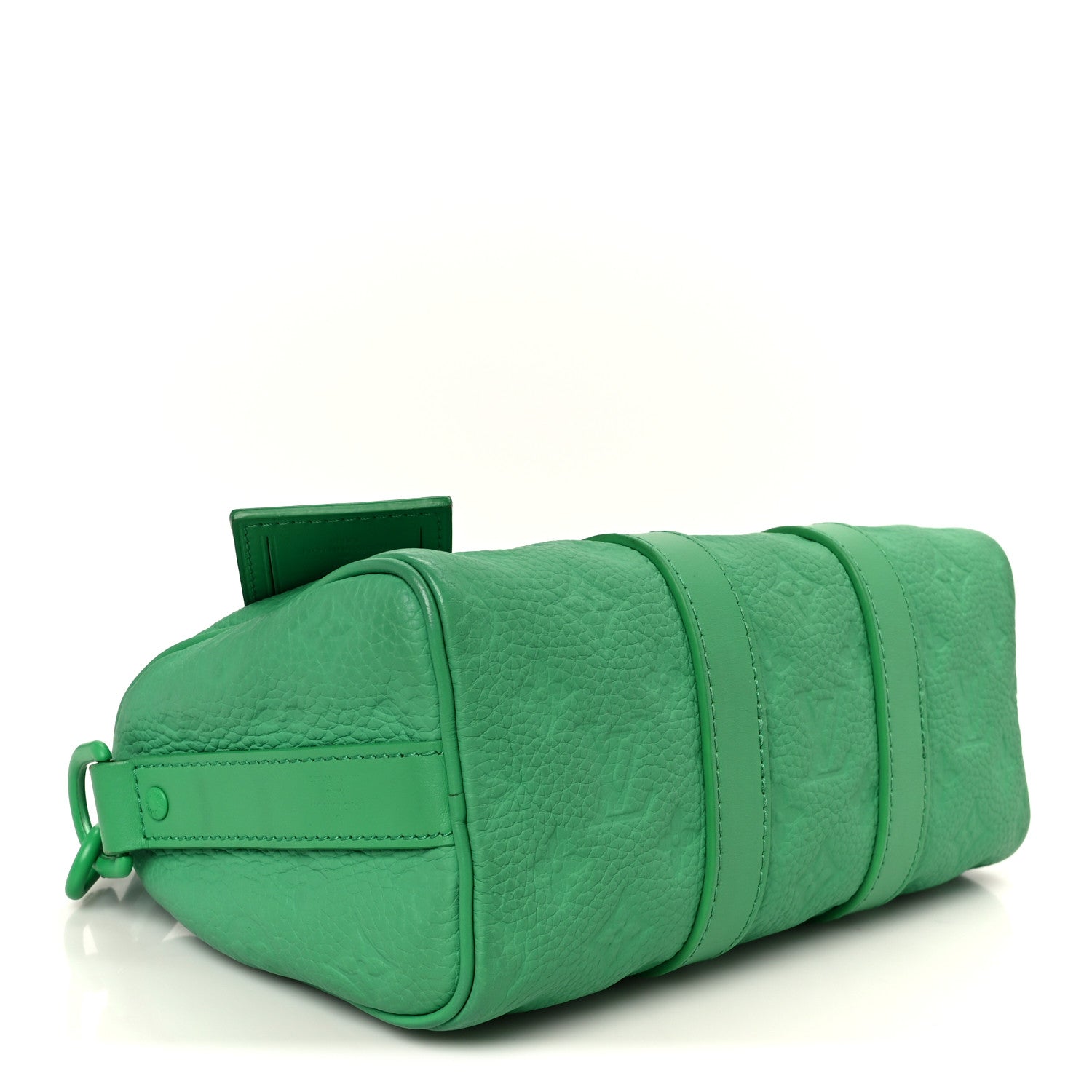 Louis Vuitton Monogram Taurillon Keepall Bandouliere 25 Minty