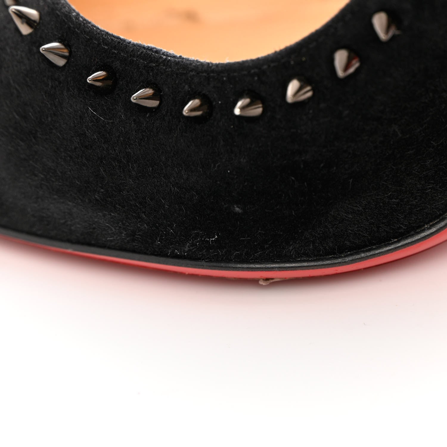 Christian Louboutin Veau Velours Anjalina 100 Pumps 39 Black 11 of 19