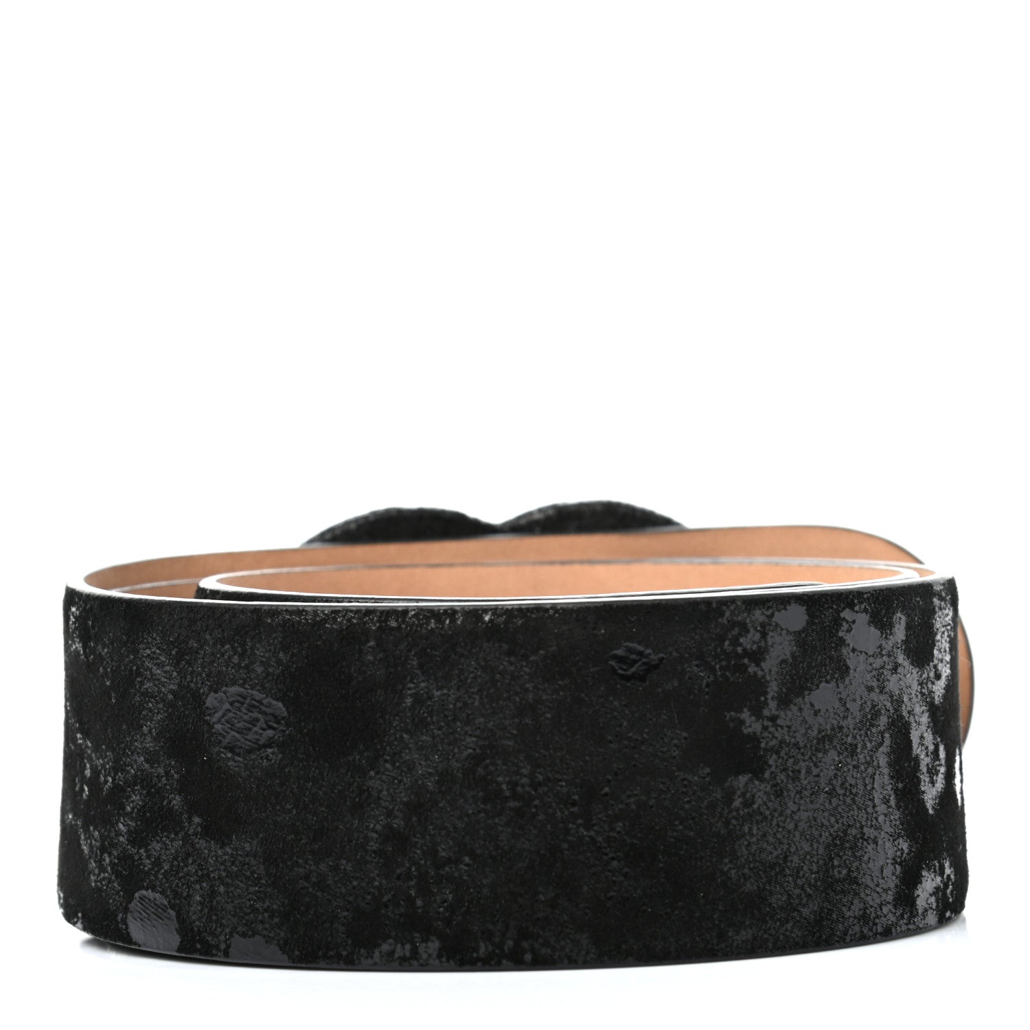 Chanel Suede CC Belt 38 Black 2 of 5