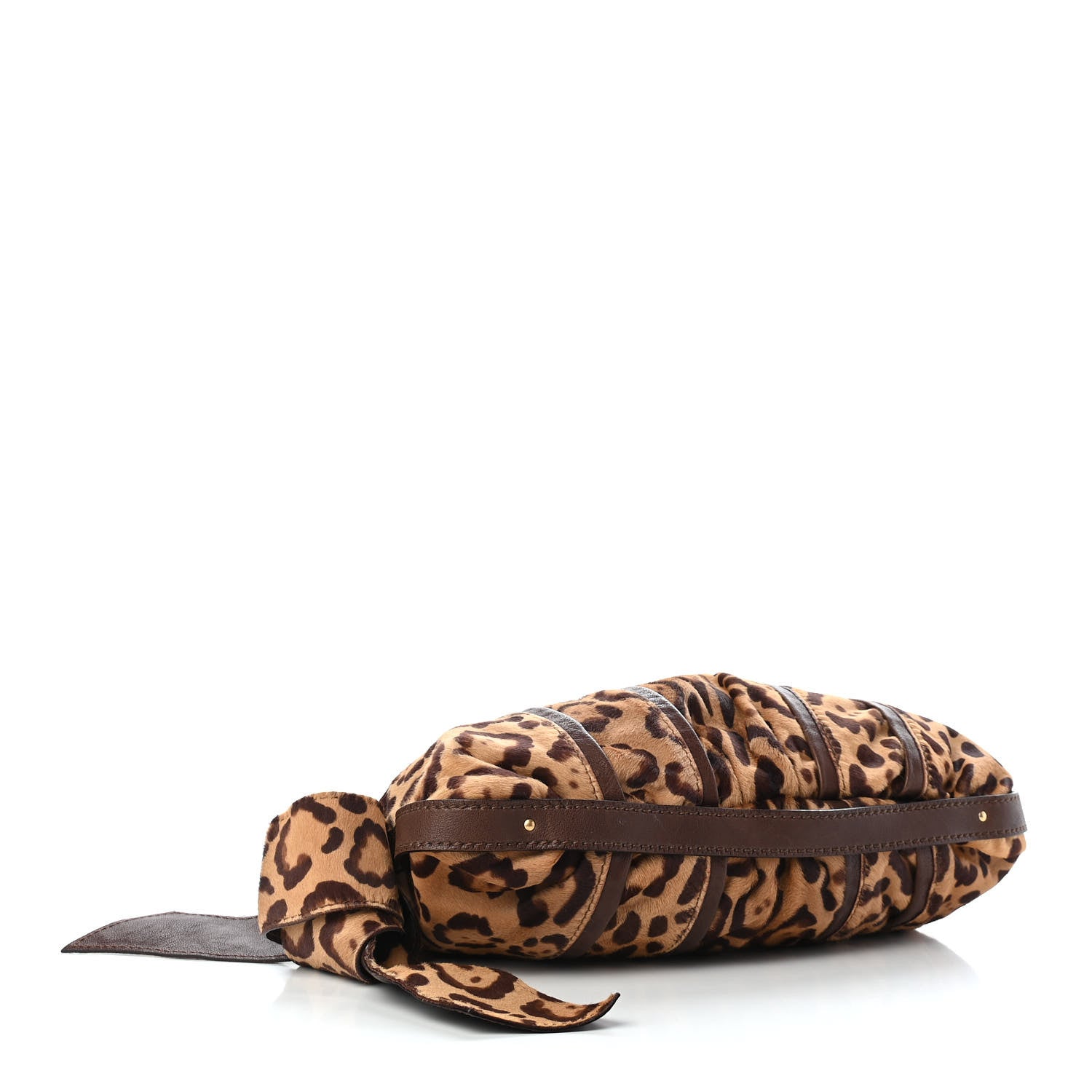 Valentino Garavani Calf Hair Leopard Print Shoulder Bag 4 of 9