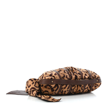 Valentino Garavani Calf Hair Leopard Print Shoulder Bag 4 of 9