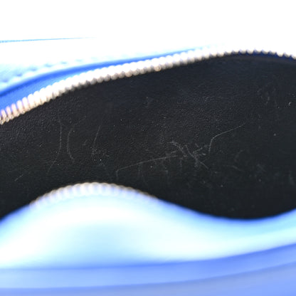 Balenciaga Smooth Calfskin Kittens Logo XS Everyday Camera Bag Electric Blue White 11 of 13