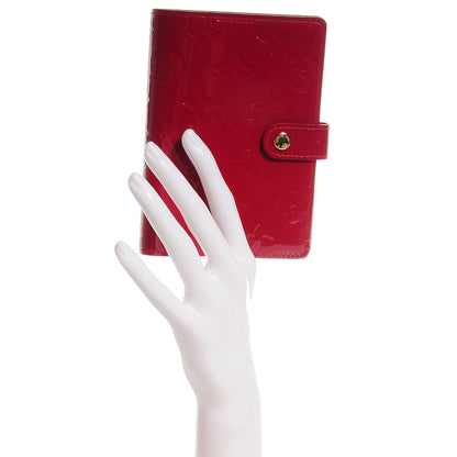 Louis Vuitton Vernis Small Ring Cover Agenda Pomme D'Amour 2 of 8