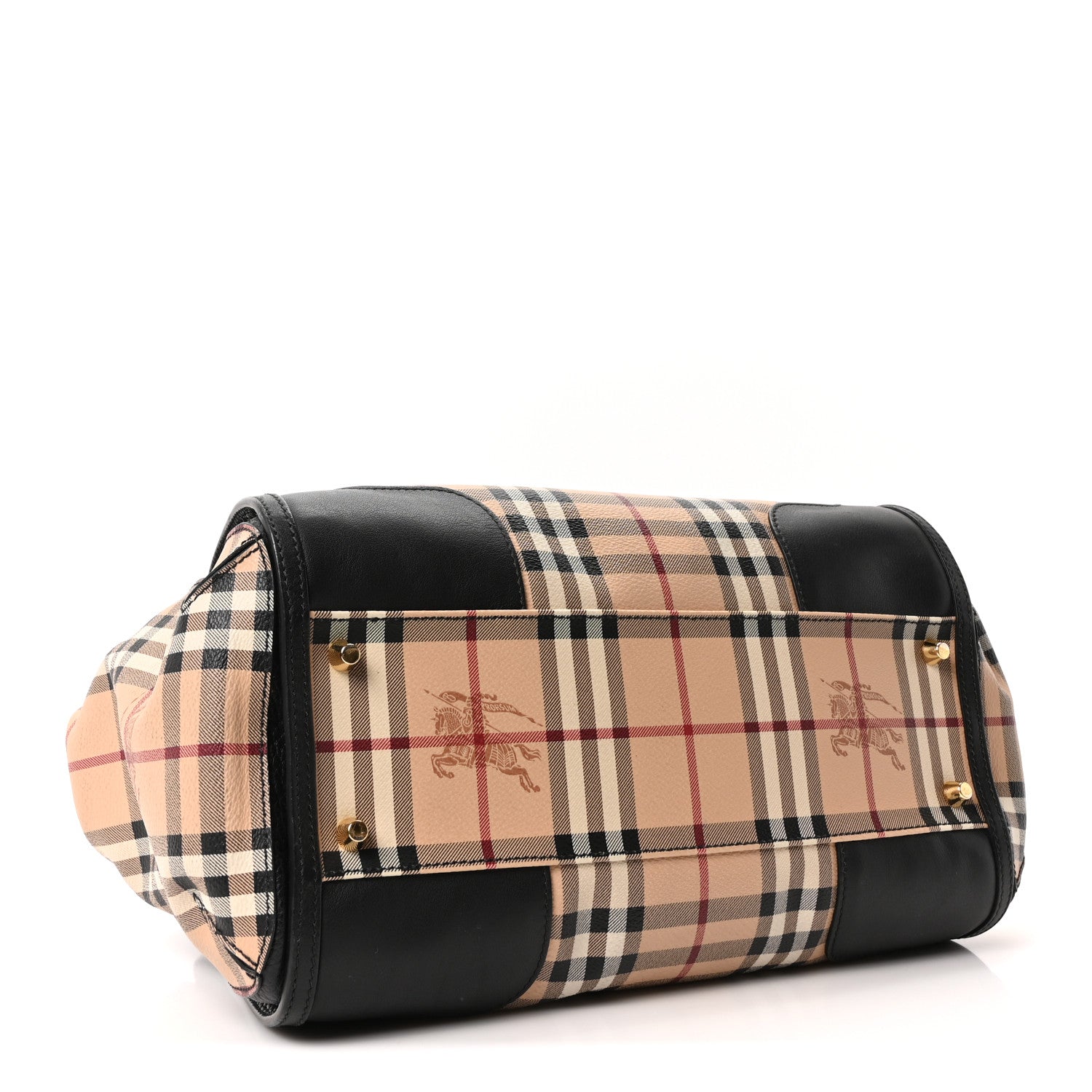 Burberry Haymarket Check Small Gladstone Black 4 of 11